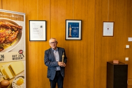 LDZ Küchenleiter Christian Hügelsberger ist Preisträger des HGV Awards! © LKÖ/L.Ruisz 